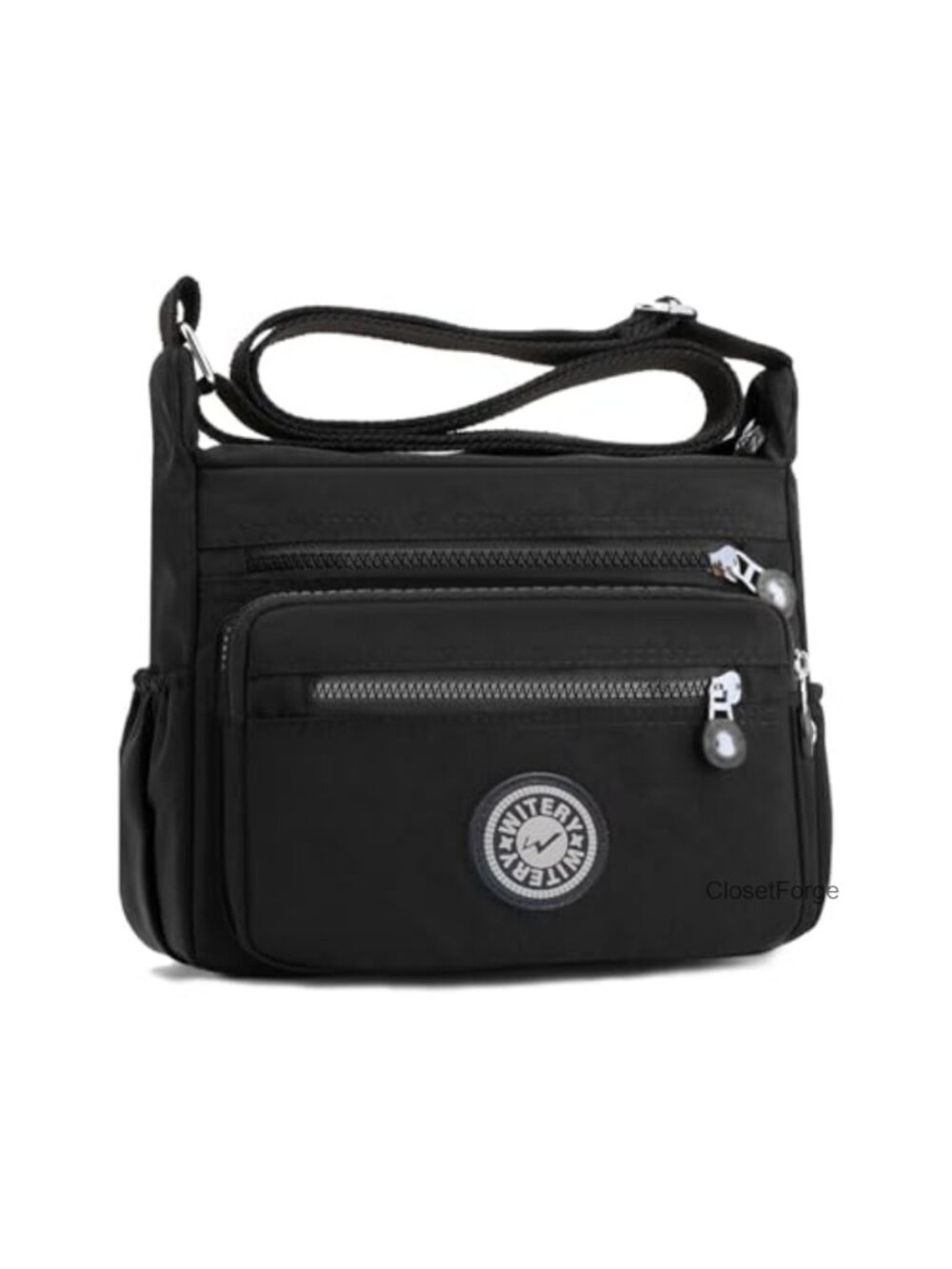 Nylon Waterproof Crossbody Bag for Women Lightweight Shoulder Purse with Pockets